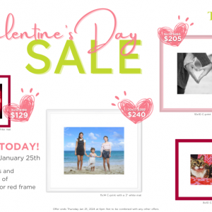 Valentine Day Frame Sale